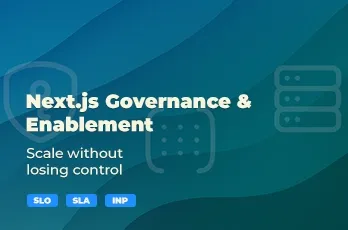 Dashboard with RACI matrix, approval status, error-budget/SLO widget, audit log and preview protection