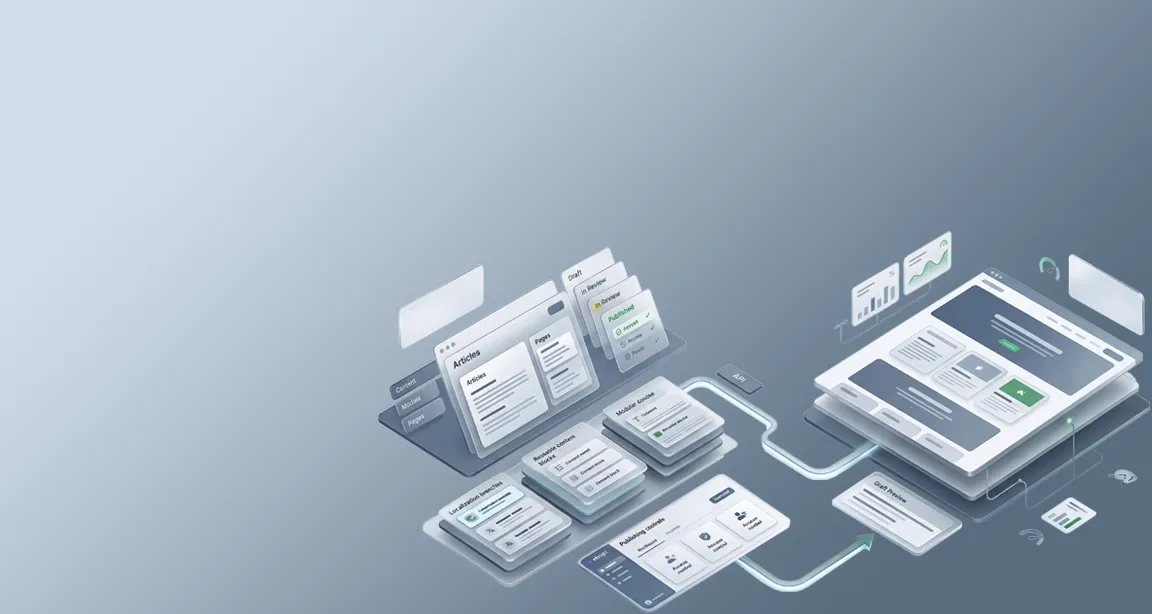 Strapi und Next.js als gemeinsames Setup für Headless CMS Architekturen mit Fokus auf Preview, Workflows, Performance, SEO und skalierbare Delivery